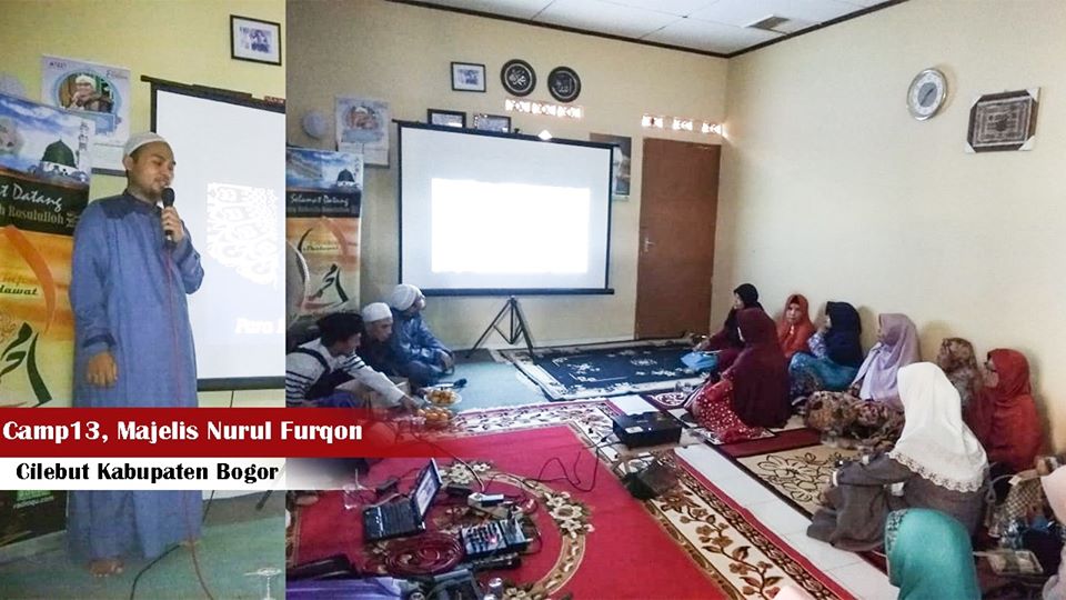 Camp Sholawat di Majlis Nurul Furqon, Bogor