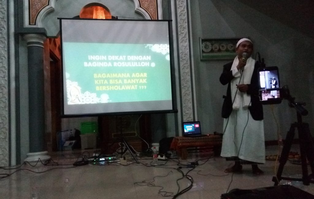 Camp Sholawat di Masjid At Taqwa – Blok G Bersholawat – Perum Vila Mutiara , Cikarang , Bekasi