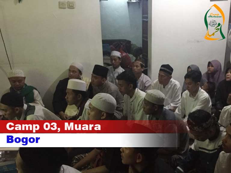 Camp Sholawat di Muara, Bogor