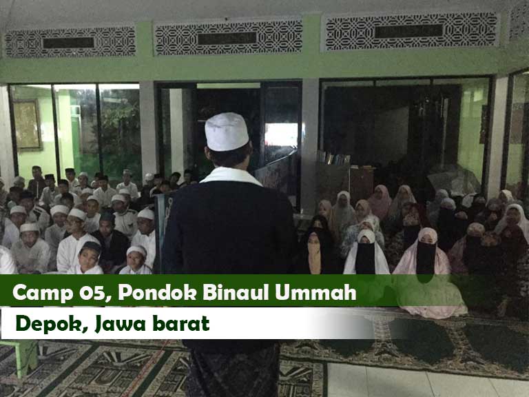 Camp Sholawat di PP Binaul Ummah, Depok