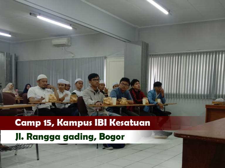 Camp Sholawat di Kampus Kesatuan BOGOR
